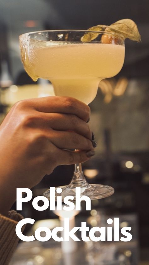 Polish Cocktails Polish Cocktail Recipes, Polish Alcoholic Drinks, Polish Cocktails, Polish Drinks, Polish Vodka, Ketel One Vodka, Polish Traditions, Hard Apple Cider, Homemade Liquor