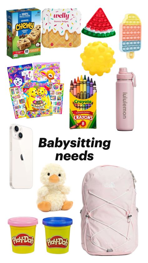 Babysitting Bag, Babysitting Hacks, Babysitting Kit, Babysitting Flyers, Best Friend Test, Baby Belle, Baby Siting, Babysitting Activities, Babysitting Fun