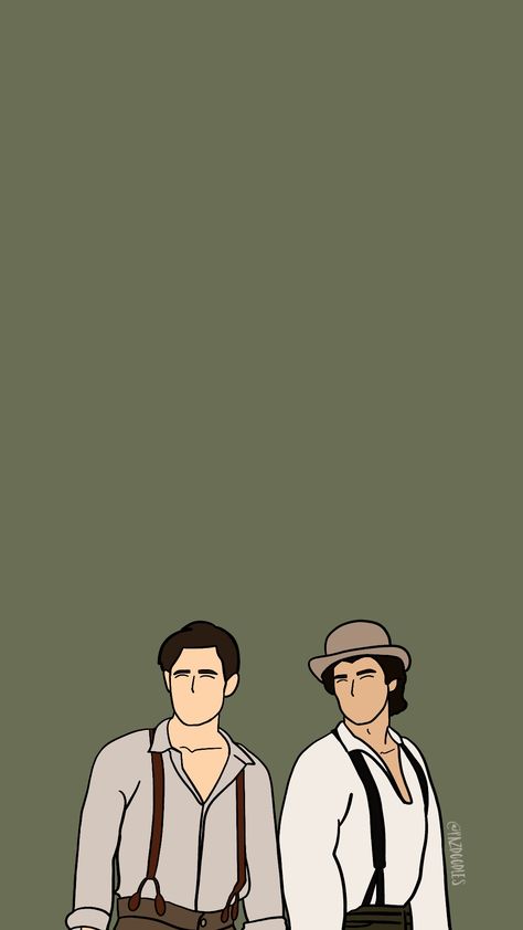 Vampire Diaries Cartoon Wallpaper, Hello Brother Wallpaper, Brother And Brother Aesthetic, Damon And Stefan Salvatore Wallpaper, Stefan Salvatore Drawing, Damon Salvatore Hello Brother, Salvatore Brothers Wallpaper, Vampire Diaries Hello Brother, Damon Salvatore Art