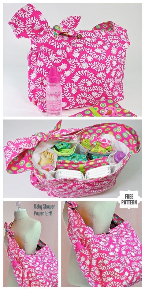 DIY Quick Trip Diaper Bag Free Sewing Pattern Nappy Bag Pattern, Diy Diaper Bag Pattern Free, Doll Diaper Bag Pattern Free, Diy Nappy Bag, Diaper Bag Pattern Free, Diaper Bag Pattern, Diaper Bag Sewing Pattern, Diy Diaper Bag, Diy Purses