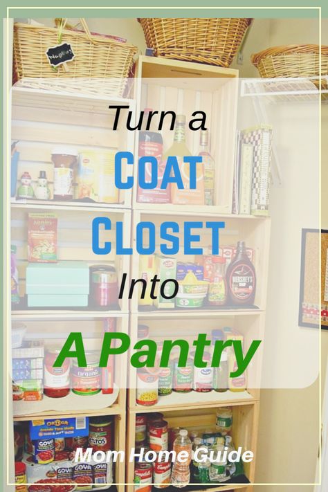 Converting Closet To Pantry, Making A Closet Into A Pantry, Diy Closet To Pantry, Convert Closet To Pantry, Coat Closet Into Pantry, Closet To Pantry Convert, Closet Into Pantry, Closet To Pantry, Closet Into A Pantry