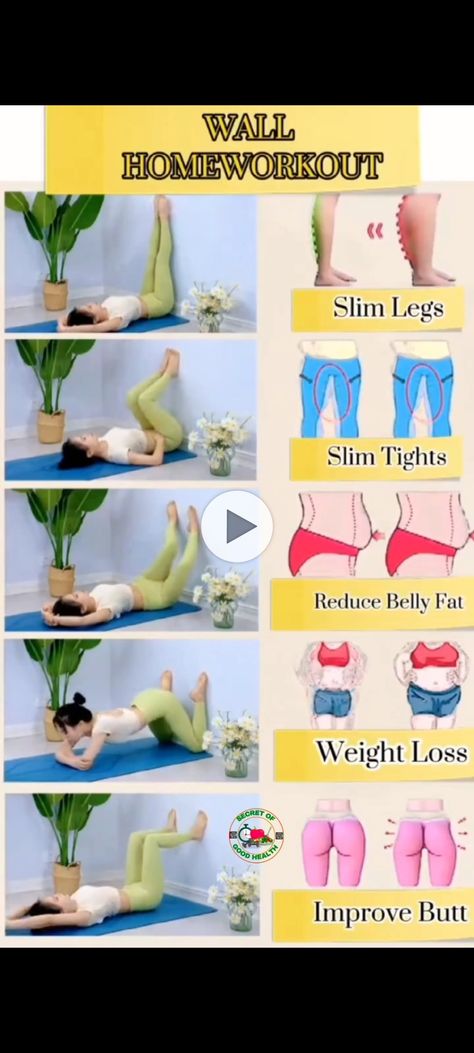 Yoga pilates - reduce body fat || Stretches for Lower Back, Hamstrings, Hips & Inner Thighs #fitness

#Yogapilates #reducebodyfat #yoga #workout #weightloss #bellyfat #health #fitness 
#BeginnersPilates #WallExercises

@Secret Of Good Health  
#secret_of_good_health 

at home workout
pilates
exercise
fitness
workout
workout
video
pilates workout
pilates video
thigh workout
pilates thigh workout
pilates leg workout
no equipment workout
acharya balkrishna, ramdev baba, 
swami ramdev
yoga for thigh Bądź Fit, Wall Yoga, Pilates Workout Plan, Pilates Workout Videos, Pilates Challenge, Wall Workout, Full Body Workouts, Pilates For Beginners, Workout Without Gym