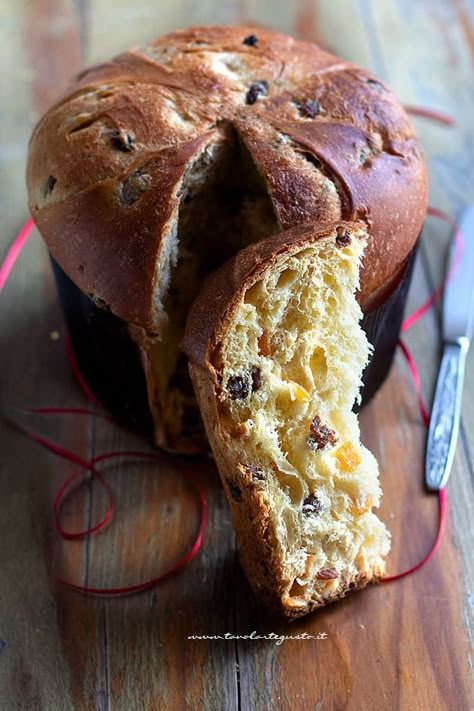 Panettone Recipe, Italian Cuisine Recipe, Sweet Dough, Italian Cookies, Best Italian Recipes, Xmas Food, Italian Desserts, Sweet Bread, Christmas Baking