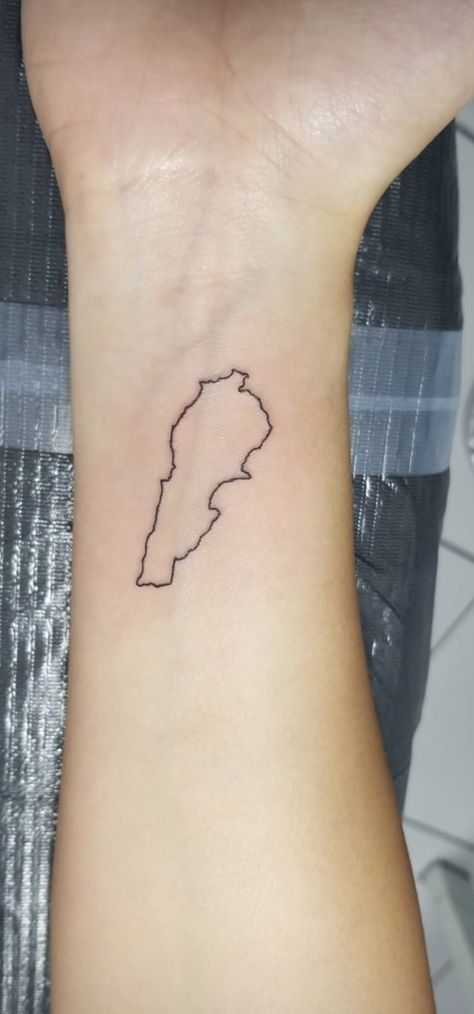 Lebanon Map Tattoo, Morocco Tattoo Ideas, Tattoos In Arabic For Women, Lebanon Tattoo Ideas, Beirut Tattoo, Lebanese Tattoo, Lebanon Tattoo, Tattoo Arabic, Lebanon Culture