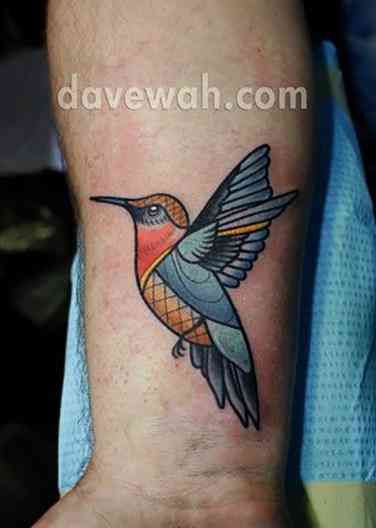 What Are Neo Traditional Tattoos? 45 Best Neo Traditional Tattoo Ideas & Designs | YourTango Neo Traditional Tattoo Ideas, Traditional Hummingbird, Traditional Tattoo Animals, Neo Traditional Tattoos, Traditional Tattoo Flowers, Traditional Tattoo Ideas, Ink Inspiration, Traditional Tattoo Design, Hummingbird Tattoo