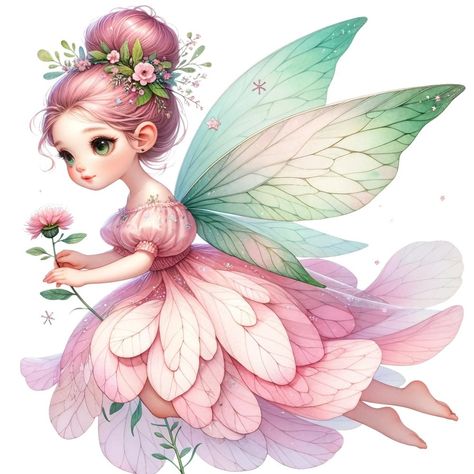 Green Pink Fairy (2/1) | Pearltrees Fairy Png, Home Flower Decor, Mickey Mouse Costume, Fairy Clipart, Enchanted Fairies, Fairy Images, Organize Everything, Happy Birthday Wallpaper, Fairy Art Dolls