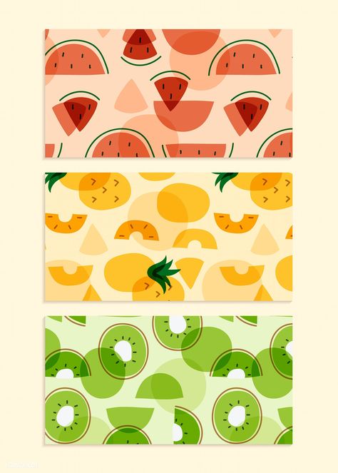 Fruits Pattern Design, Fruit Poster Design Ideas, Fruits Illustration Design, Illustrator Pattern Design, Fruits Poster Design, Fruits Graphic Design, Tropical Fruits Illustration, Tropical Design Graphic, Fruit Design Ideas