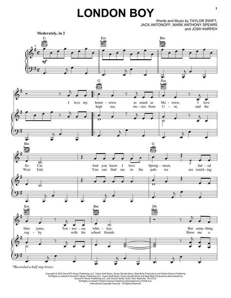 Taylor Swift London, Notes Guitar, Taylor Swift Guitar, Piano Songs Sheet Music, Piano Pieces, Piano Notes Songs, Violin Songs, Pop Sheet Music, Swift Quotes