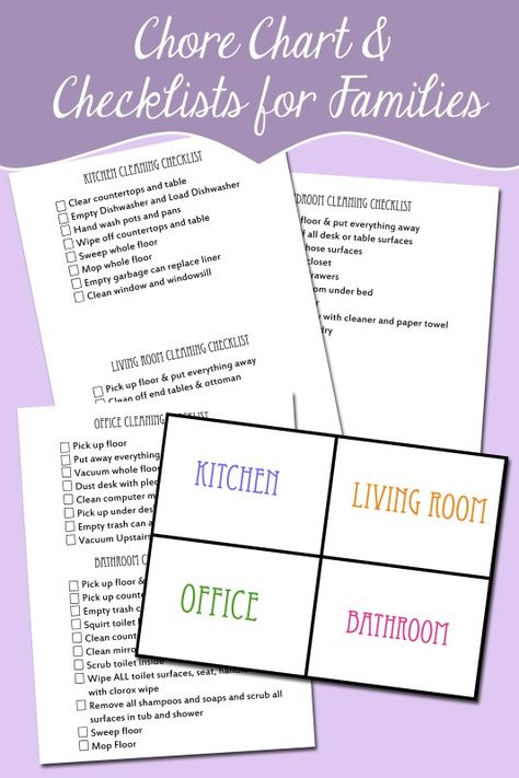 Free Rotating Chore Chart & Chore Checklists for Kids Printables Teen Chore Chart, Chore Ideas, Checklist For Kids, Free Printable Chore Charts, Powerpoint Chart Templates, Kids Routine, Kids Chores, Chore Checklist, Family Organization