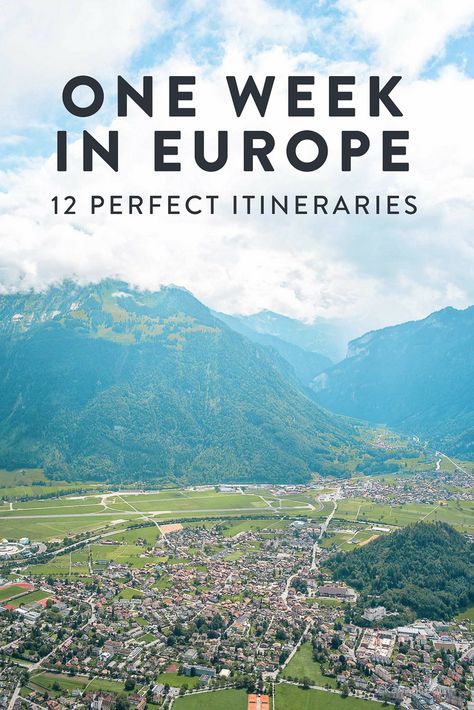 12 Perfect Itineraries for One Week in Europe One Week In Europe, Edward Thomas Hardy, Europe Itineraries, Europe Trip Itinerary, East Europe, Perfect Itinerary, Visit Europe, Europe Travel Guide, Europe Travel Destinations