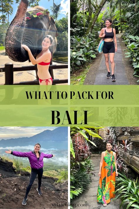 I know this post is titled “What to Pack for Bali,” but I also wanted to include tips for how to prepare, what to do there, where to stay, and so much more. I took an absurd amount of notes during my trip to include as many details as possible, so this post is looong. Bali Packing List 2 Weeks, Bali Hiking Outfit, What To Wear In Indonesia, Dresses For Bali Trip, Clothes To Wear In Bali, Outfit Ideas For Bali Vacation, How To Dress In Bali, Packing For Bali, Bali Capsule Wardrobe