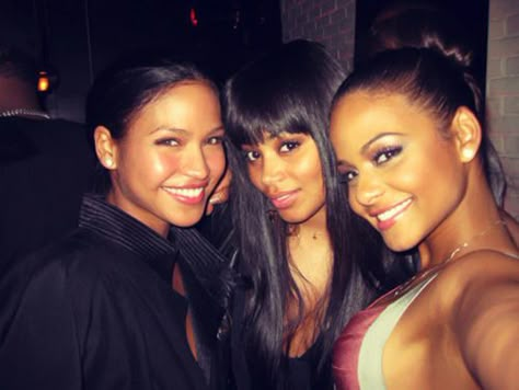 Cassie, Lauren London and Christina Milian! ♥ 90s 2000s Aesthetic, Christina Millian, Cassie Ventura, Meagan Good, Lauren London, 2000s Aesthetic, Christina Milian, Girl Swag, Nicki Minaj