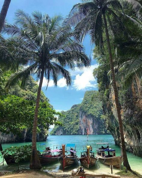 Paradise Island, Krabi, Thailand. - 9GAG Aloita Resort, Drømme Liv, Amazing Scenery, Thailand Photos, Dream Travel Destinations, Paradise Island, Krabi, Vacation Places, Beautiful Places To Travel