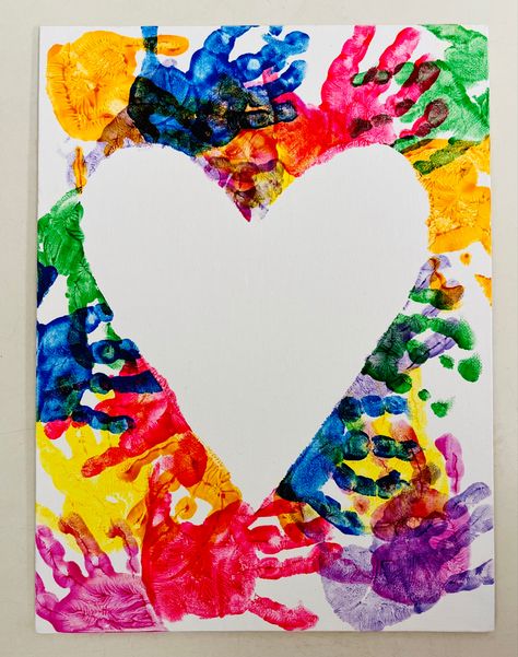 Activities For 1st Graders Fun, Mothers Day Crafts Preschool, Hand Print Art, Diy Mother's Day Crafts, Baby Art Projects, Mother's Day Activities, Toddler Arts And Crafts, Preschool Arts And Crafts, Valentine Crafts For Kids