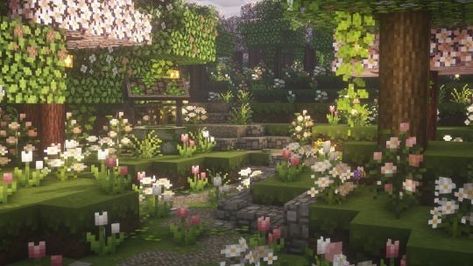 Minecraft Garden, 컴퓨터 배경화면, Minecraft Shaders, Rumah Minecraft Sederhana, Minecraft Aesthetic, Minecraft Banners, Minecraft Pictures, Cute Headers For Twitter, Rumah Minecraft