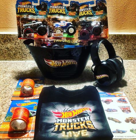 Monster Truck Easter Basket Ideas, Truck Living, Easter Basket Ideas, Kids Easter Basket, Monster Jam, Kids Easter, Easter Fun, Basket Ideas, Easter Kids