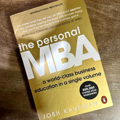 The Personal Mba Book, The Personal Mba, Mba Books, Mba Notes, Websites To Read Books, Success Women, Business Books Worth Reading, Entrepreneur Books, Money Lifestyle