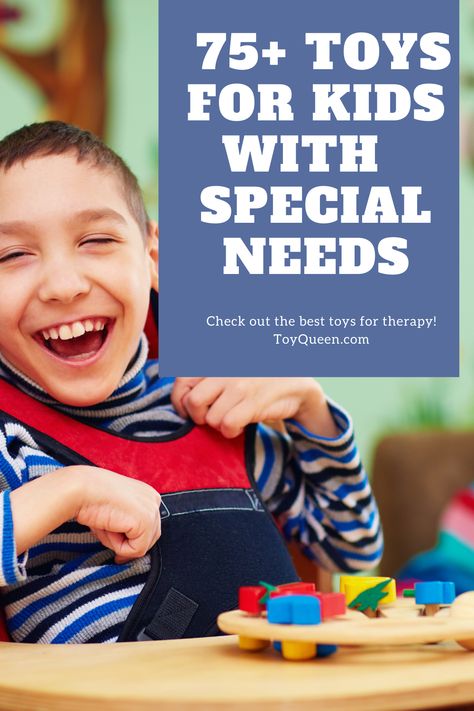 75 Toys for Kids With Severe Special Needs Adapted Toys For Special Needs, Special Needs Gift Ideas, Adaptive Toys For Special Needs, Gifts For Blind Children, Crafts For Special Needs Kids, Life Skills Activities For Special Needs, Crafts For Special Needs, Activities For Special Needs Children, Adaptive Toys