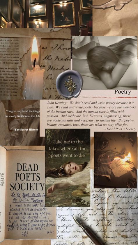 #thedeadpoetsociety #poetry #thesecrethistory #thetourturedpoetdepartment #collage #wallpaper #vintage #darkacademy #writing #folklore Poetry Wallpaper, Floating In Space, History Taking, Collage Wallpaper, Dead Poets Society, Stay Alive, Wallpaper Vintage, The Secret History, Pretty Wallpapers Backgrounds