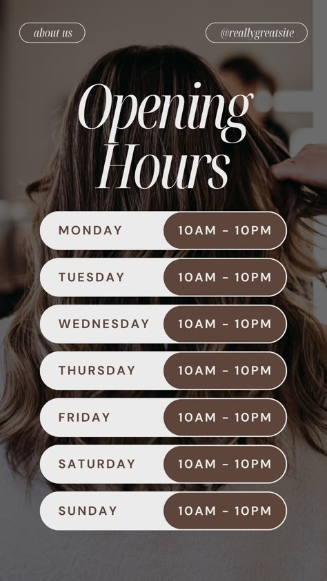 Opening Hours Template, Street Food Design, Insta Layout, Graphic Design Tutorials Learning, Photo Collage Maker, Beauty Clinic, Marketing Logo, Stories Ideas, Collaborative Learning