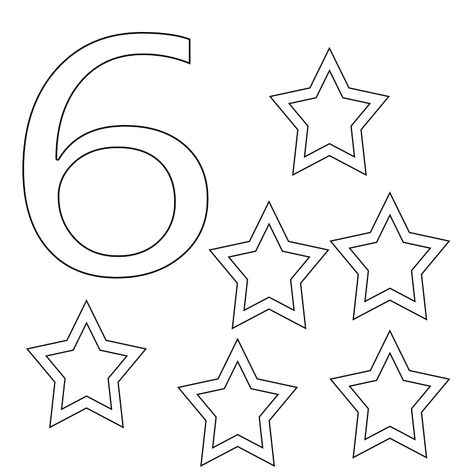 Number 6 Printable Coloring Page Number 6 Coloring Sheet, Number 6 Coloring Page, Number 6 Crafts For Preschoolers, Number 6 Printable, Number 6 Worksheets For Preschool, Number 6 Activities For Preschool, Number 5 Printable, Preschool Worksheets Free Printables, Coloring Pages For Toddlers