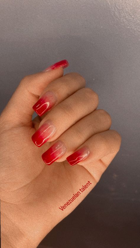 idea de diseño de uñas con difuminado color rojo vino Color Blur, Wine Color, Color Rojo, Wine Colored, Blur, Wine, Nails, Color