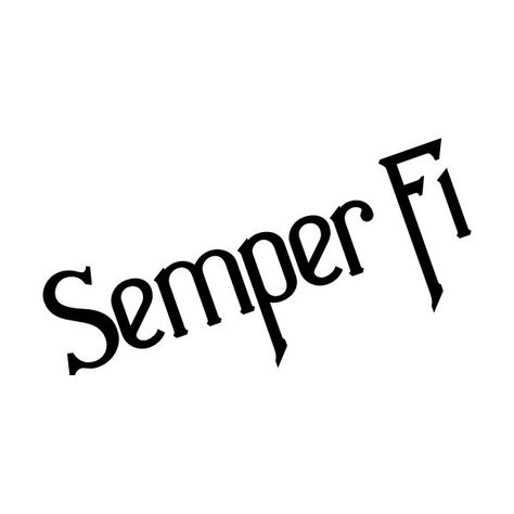 Semper Fi Semper Fi Tattoo, Usmc Tattoo, Semper Fidelis, Tshirt Quilt, Semper Fi, Army Strong, United States Marine, United States Marine Corps, Cross Tattoo