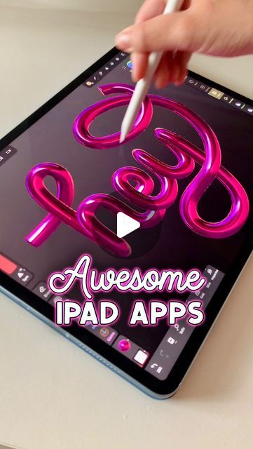 The Creative Bix on Instagram: "My favorite iPad Apps 🤗

Save this video for a rainy day when you want to try a new app out! ✅

Comment your current favorite or most used app on the iPad👇

🖌️ 3D Procreate Brushes 
🖌️ Little Bird Font
**shop thecreativebix.com or through link in bio**

Software used:
📱iPad Air 13” (M2)
✏️ Apple Pencil Pro
.
.
.
.
.
#ipad #ipadpro #procreate #affinitydesigner #adobefresco #digitalplanner #nomadsculpt #digitalplanning #ipadplanner #ipadplanning #thatgirlaesthetic #readingjournal #ipadnotetaking #aestheticnote #ipadnotes #applepencil #applepen #goodnotes #ipadapp #ipadair #appleipad #digitalarttips #apps #art #drawing #digitalart #digitalpainting #vectorart #creativewomen" Sketching Apps For Ipad, The Creative Bix, Apple Pencil Pro, Apple Pencil Drawing Ipad, Drawing Apps Ipad, Art Apps For Ipad, Things To Draw On Ipad, Ipad 13 Pro, Ipad Graphic Design