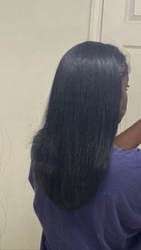 Black Women Healthy Hair, Straighten Hair Black Women, Healthy Type 4 Hair, Flat Ironed 4c Hair, Healthy Hair Black Women, Straight 4c Hair, Flat Ironed Hair Black Hairstyles, Heatless Hairstyles For Long Hair, Hair Growth Black Women