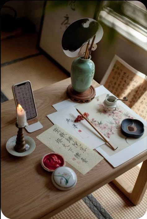 Modern Chinese Aesthetic, Chinese Traditional Aesthetic, Chinese Cottagecore, Traditional China Aesthetic, Japan Culture Aesthetic, Ancient Chinese Room, Chinese Culture Traditional, Chinese Culture Aesthetic, Chinese Culture Design