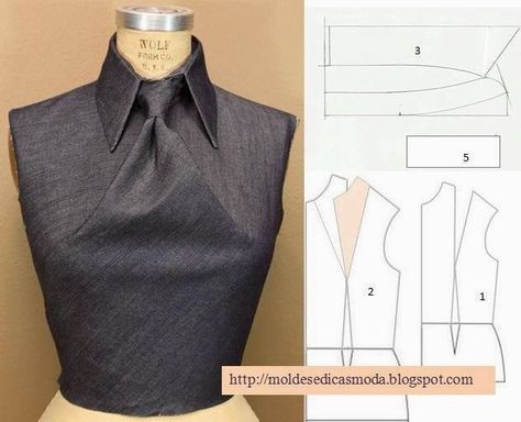 ... Mode Origami, Detail Couture, Origami Fashion, Diy Vetement, Couture Mode, Fashion Sewing Pattern, Dress Sewing Patterns, Sewing Clothes, Fashion Sewing