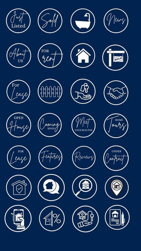 100 Instagram Story Highlight Icons, Real Estate Instagram Highlight Icons, Blue IG Icons,social Media Icons,ig Stories Post Cover - Etsy Instagram fonts #instagramfonts social media fonts #socialmediafonts fonts #fonts font #font 2.677 Instagram Highlight Icons Blue, Real Estate Highlight Covers, Hulk Bedroom, Icons Ig Stories, Icons Ig, Real Estate Fun, Inmobiliaria Ideas, Real Estate Icons, Real Estate Instagram