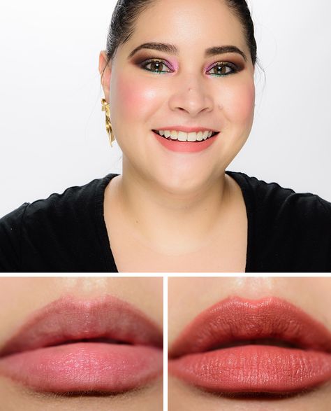 MAC Sultry Move, Ripened, Reverence Powder Kiss Lipsticks Reviews & Swatches Permanent Lipstick, Tom Ford Beauty, Loose Pigments, Bite Beauty, Lipstick Swatches, How To Line Lips, Lip Color, Makeup Collection, Bobbi Brown