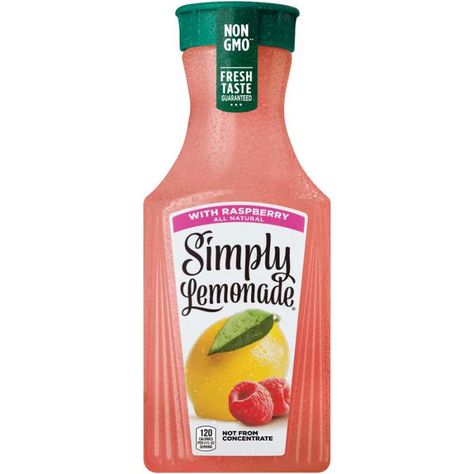 Food City Simply Juice, Raspberry Juice, Simply Lemonade, Lemonade Concentrate, Juice Flavors, Homemade Lemonade, Grocery Foods, Raspberry Lemonade, Juice Drinks