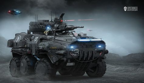 ArtStation - APC-1232-A, Igor Sobolevsky Sci Fi Apc, Futuristic Military Vehicles, Scifi Car, Futuristic Military, Wojskowy Humor, Future Tank, Sci Fi Armor, Sci Fi Tank, Sci Fi Wallpaper