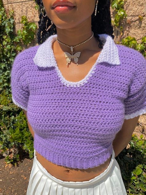 "Eye-Catching Crochets Top Patterns"
https://youtu.be/o5iHKuk6468?si=FXlLDSDVW4F6r9mc Crochet Sweater Design, Crochet Skirt Pattern, Crochet Top Outfit, Crochet Boho Top, Crochet Crop Top Pattern, Mode Crochet, Crochet Skirts, Crochet Business, Crochet Design Pattern