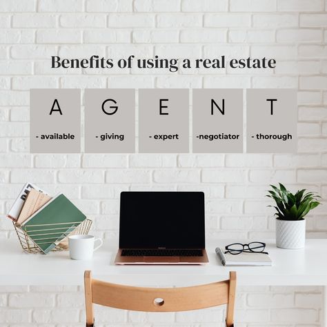 There is always a benefit to use a Real Estate Agent. Buyers Agents represent the Buyer and negotiate on behalf of the buyer. They do not represent the seller and the seller’s interest. They not only negotiate the best deal for you, but they give a lot of time and provide a ton of expertise and they have to have a strong attention to detail. Regardless if you are a Seller or Buyer both are very valuable and get there respective parties to meet there goals. ⁠ ⁠ #BuyersAgents $SellerAgents #Age... Estate Agent Office, Real Estate Marketing Quotes, Real Estate Marketing Strategy, Inmobiliaria Ideas, Real Estate Terms, Getting Into Real Estate, Real Estate Marketing Design, House Interior Design Styles, Real Estate Ads