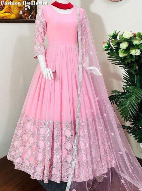 Trendy Indian Long Frock Designs For Girls 2023 | Full Fancy Frock Bridal Wear Wedding Wear Frock Frocks Traditional, Indian Long Frocks, Modern Indian Fashion, Shadi Outfits, Chudidhar Designs, Fancy Frock, Rainbow Corn, Frock Designs For Girl, Kinza Hashmi