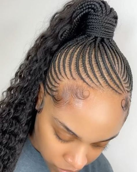 Boho Ponytail, Hair Braid Designs, Cornrow Ponytail, Cute Braided Hairstyles, Small Braids, Braids With Beads, Pretty Braided Hairstyles, Mens Braids, Braid Designs