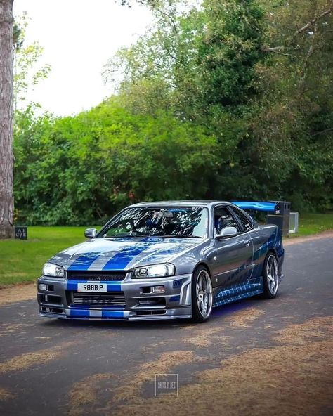 Nissan R34 ❤️‍🔥 credit @ghostskyline . . . #jdm #nissanskyline #r34 #gtr34 #theengineshow Nissan Skyline R34 Paul Walker, Nisan Skyline Gtr34, Gtr34 Skyline, Nissan Skyline Gtr R34 Wallpapers, Nissan Gtr Skyline R34, Nissan Gtr 34, Skyline Gtr34, Nisan Gtr, Gtr R34 Skyline