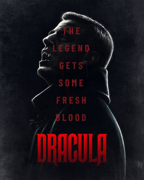 Dracula (2020) Count Dracula Bram Stoker, Dracula Netflix 2020, Netflix Dracula, Dracula Tv Series, Dracula 2020, Vampire Poster, Dracula Series, Stephanie Sigman, Dracula Art