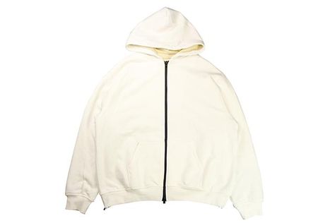 FEAR OF GOD FOG ESSENTIALS THERMAL ZIP HOODIE WHITE. #fearofgod #cloth God Clothes, Fog Essentials, Hoodie White, Hot Sneakers, Fear Of God, White Hoodie, Jordan Retro, Fashion Store, Zip Hoodie