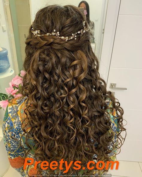 Easter Chic: Trendy Hairstyles to Try in 2024
Preetys.com Ringlet Curls Wedding Hair, Curly Hair Braids Wedding, Wedding Hair For Long Curly Hair, Curly Hair With Veil Weddings, Hairstyle Curly Hair Wedding, Quincera Hair, Wedding Hair Styles For Curly Hair, Curly Wedding Hair Down, Naturally Curly Prom Hair