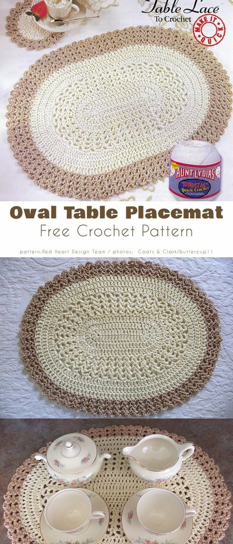 Doily Mat and Placemat Free Crochet Patterns Oval Crochet Doily Free Pattern Table Runners, Crochet Oval Table Mats Free Patterns, Crochet Mats Table Placemat, Crochet Mandala Table Mat Free Pattern, Crocheted Placemats Patterns, Oval Placemat Crochet Pattern, Oval Doily Crochet Pattern Free, Crochet Oval Placemats Free Pattern, Crochet Place Mats Free Pattern Placemat