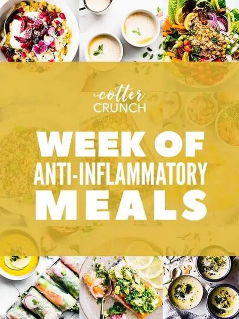 A 7 Day Anti-Inflammatory diet plan guide to help reduce body inflammation. Sweet Potato Seasoning, Anti Inflammation Recipes, Inflammation Diet, Inflammatory Foods, Diet Meal Plans, Sin Gluten, Meal Plan, Gluten Free Recipes, Diet Recipes