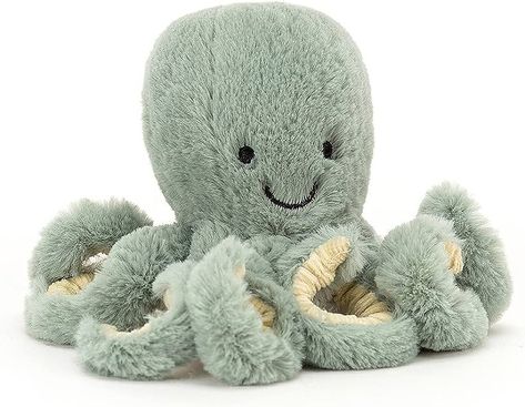 Jellycat Baby Odyssey Octopus Plush Soft Toy : Amazon.co.uk: Toys & Games Octopus Stuffed Animal, Octopus Plush, Baby Octopus, Cute Octopus, Toy Brand, Baby Safe, Baby Soft, Toddler Gifts, Soft Toy