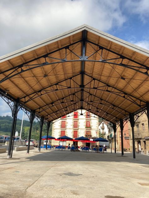 Steel Roof Structure, Market Structure, Church Building Design, Roof Truss Design, Brewery Design, Factory Architecture, Steel Structure Buildings, Steel Trusses, Rooftop Terrace Design