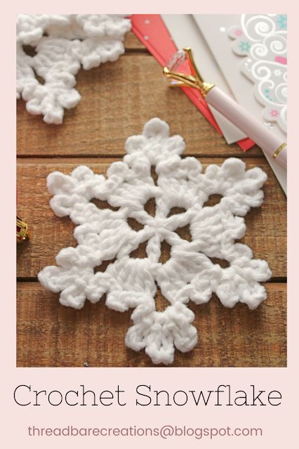 Snowflake Crochet Pattern Free Easy, Mini Crochet Snowflake, Crochet Mini Snowflakes Free Patterns, Easy Snowflake Crochet Pattern, Snowflake Crochet Garland, Snowflake Garland Crochet, Crochet Snowflake Garland Free Patterns, Free Crochet Pattern Snowflake, Snowflake Applique Pattern