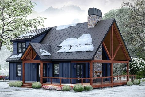 Finnish Cottage, Small Lake Houses, Colorado House, Country Style House, Cabin Floor Plans, Backyard Office, Cabin House Plans, Lake House Plans, Farmhouse Style House Plans