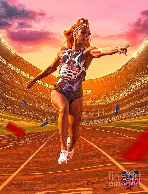 Sha'carri Richardson Wallpaper Lockscreen, Shacari Richardson, Shacarri Richardson Running, Track Motivation, Noah Lyles, Track Season, Fitness Attire, Athletics Track, Track Pictures